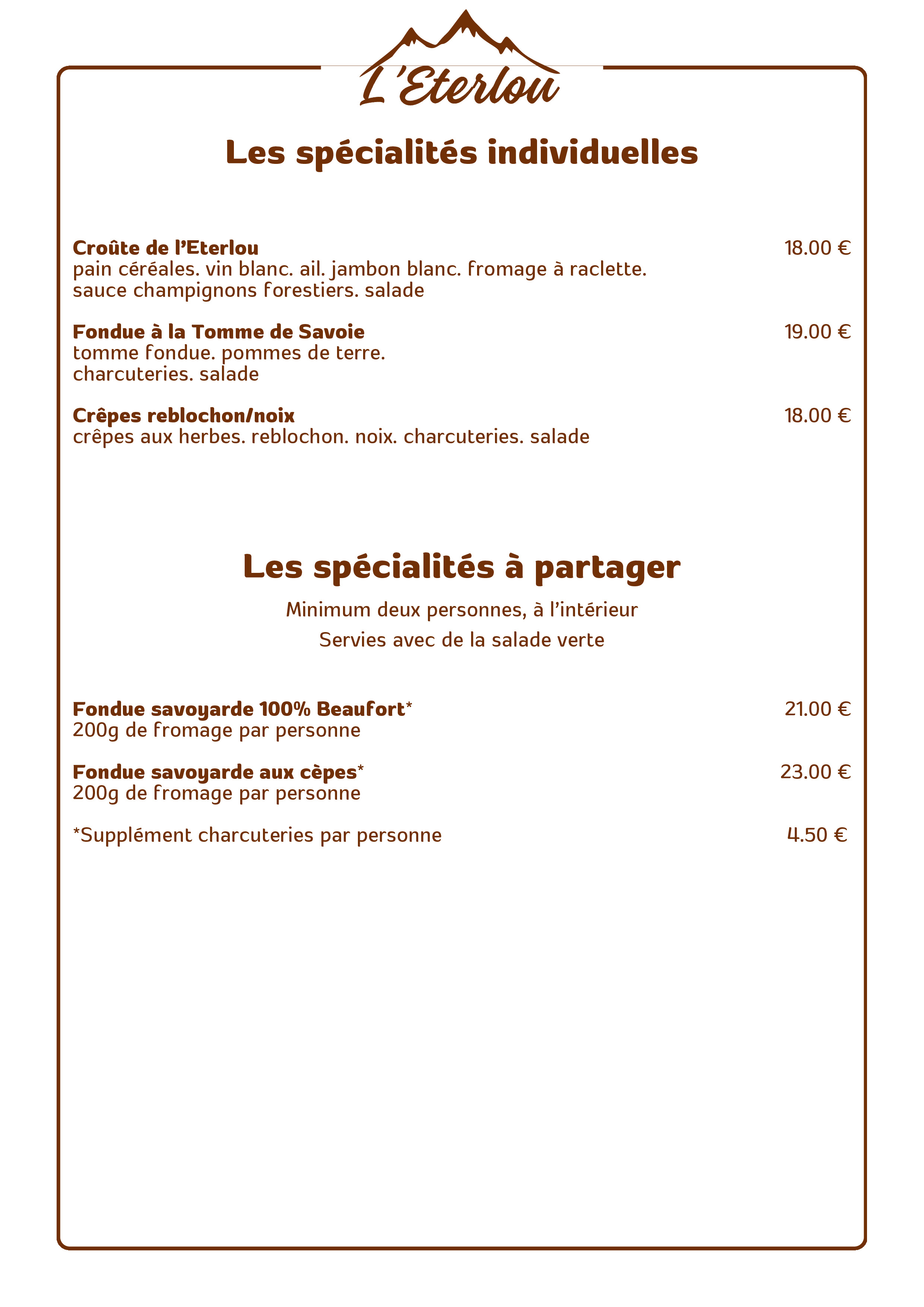 MENU ETE 2026 7 6